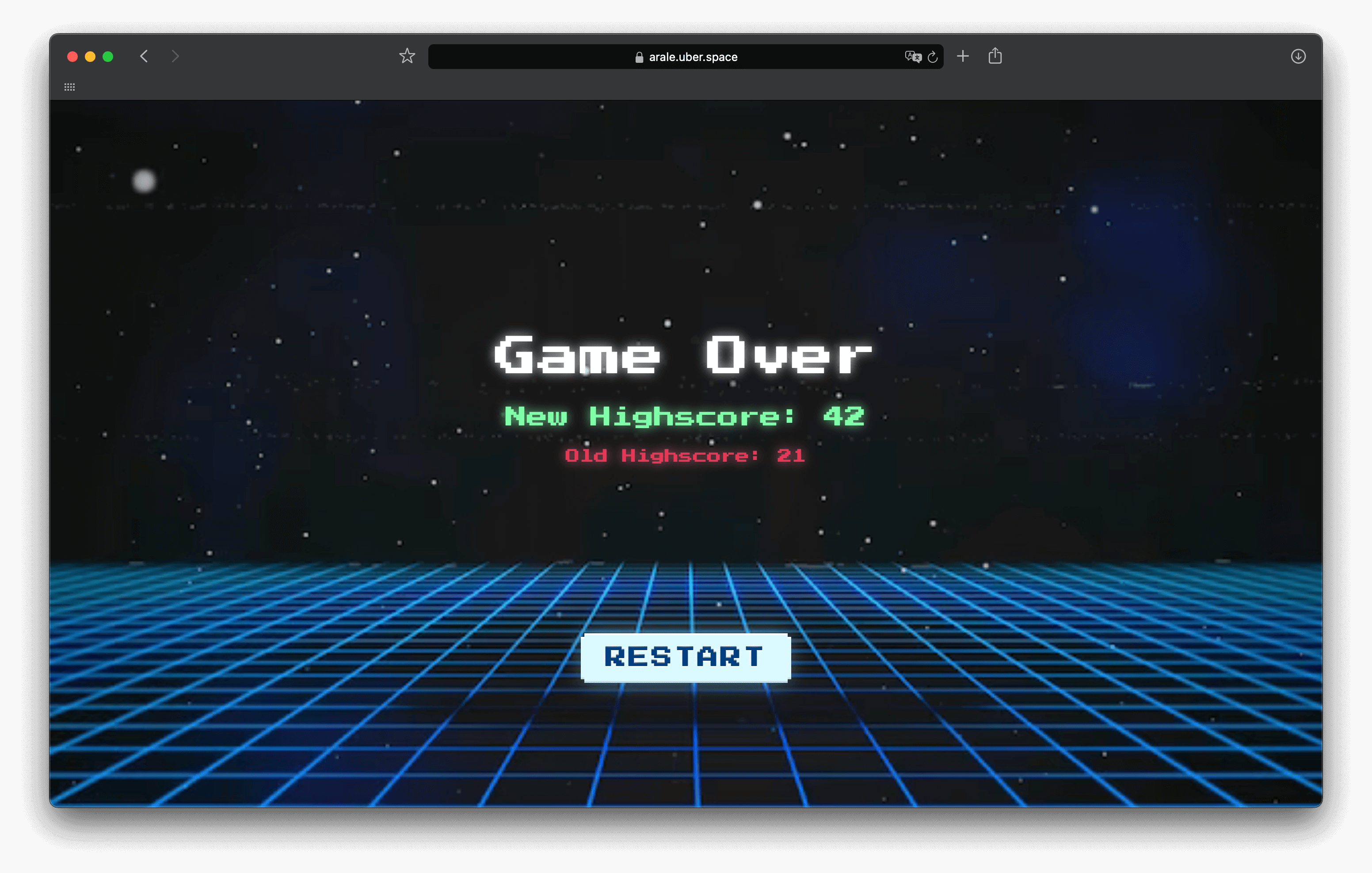 GameEndscreen